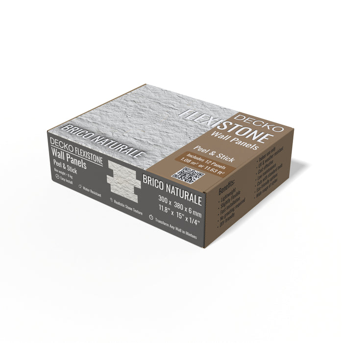 Flexible 3D Stone Wall Panel <b>Samples</b> | DECKO Flexistone - Free Shipping