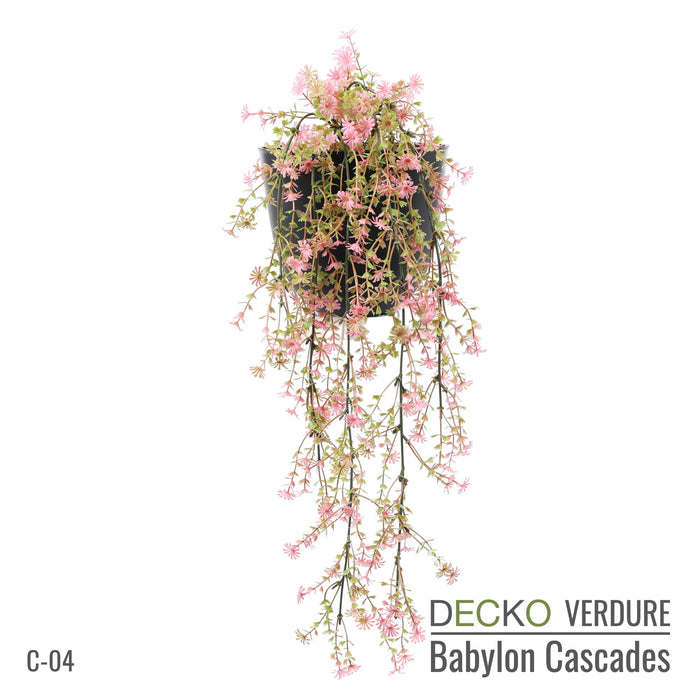 Artificial Hanging Plants - <b>JASMINE</b> Collection (5 different plants) | DECKO Verdure Babylon Cascades