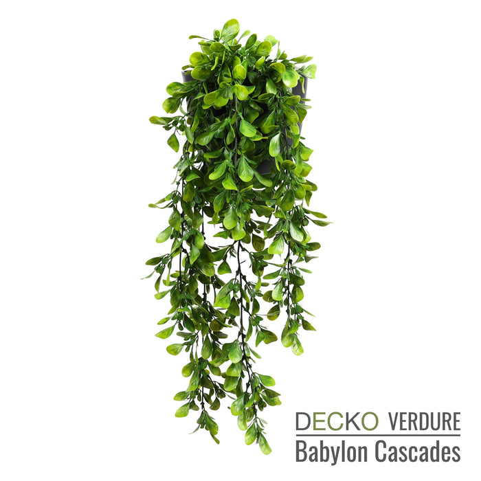 Artificial Hanging Plants - <b>SENNA</b> Collection (2 sets of 3 different plants) | DECKO Verdure Babylon Cascades