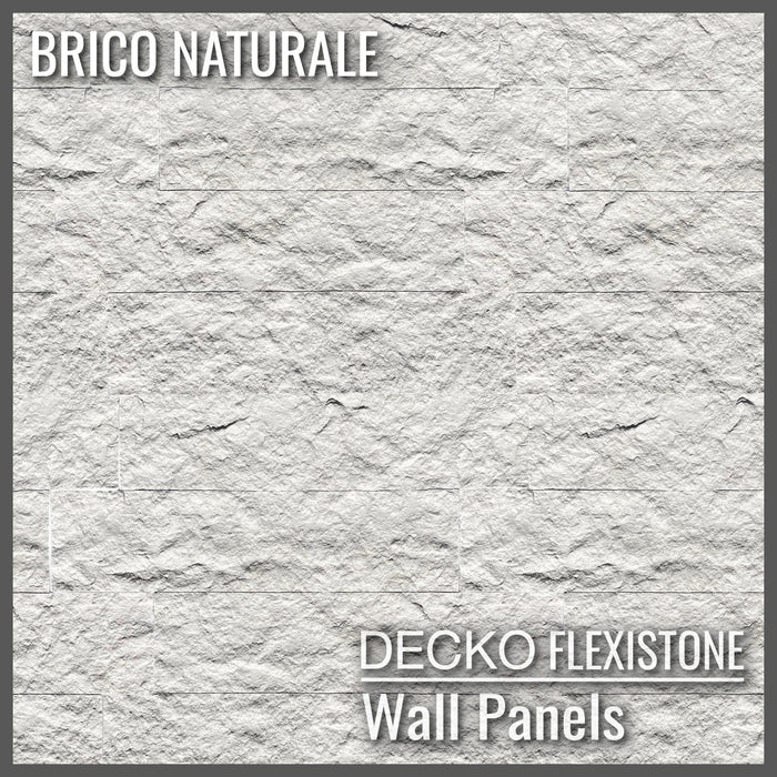 Flexible 3D Stone Wall Panel Sample - BRICO NATURALE | DECKO Flexistone - Free Shipping