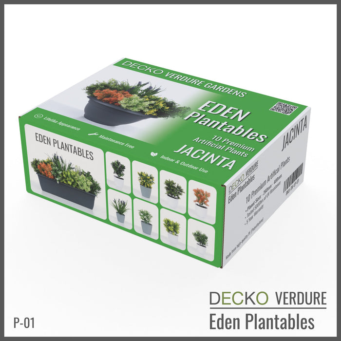 Plantable Artificial Plants - <b>JACINTA</b> Collection (10 different plants) | DECKO Verdure Eden Plantables