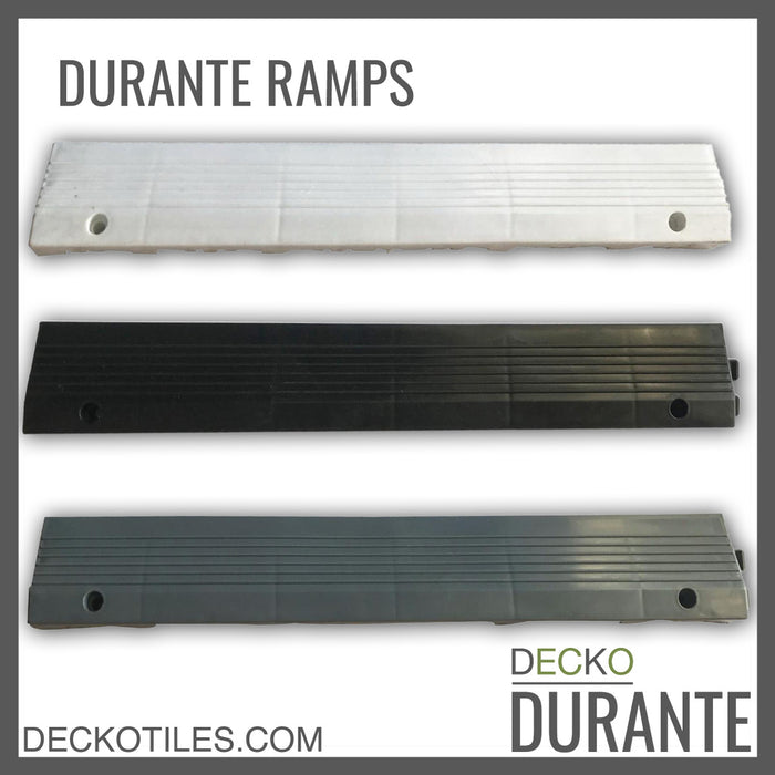 Garage Tile - Interlocking Polypropylene Flooring | DECKO <b>DURANTE</b> (400x400x18mm) - <b>Select Color</b>