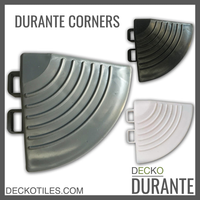 Garage Tile - Interlocking Polypropylene Flooring | DECKO <b>DURANTE</b> (400x400x18mm) - <b>Select Color</b>