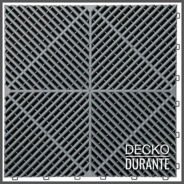<b>Garage Tile Samples</b> - Interlocking Polypropylene Flooring - Build your Own Selection | DECKO - Fully Refundable (up to 6 items) with FREE Delivery and Return