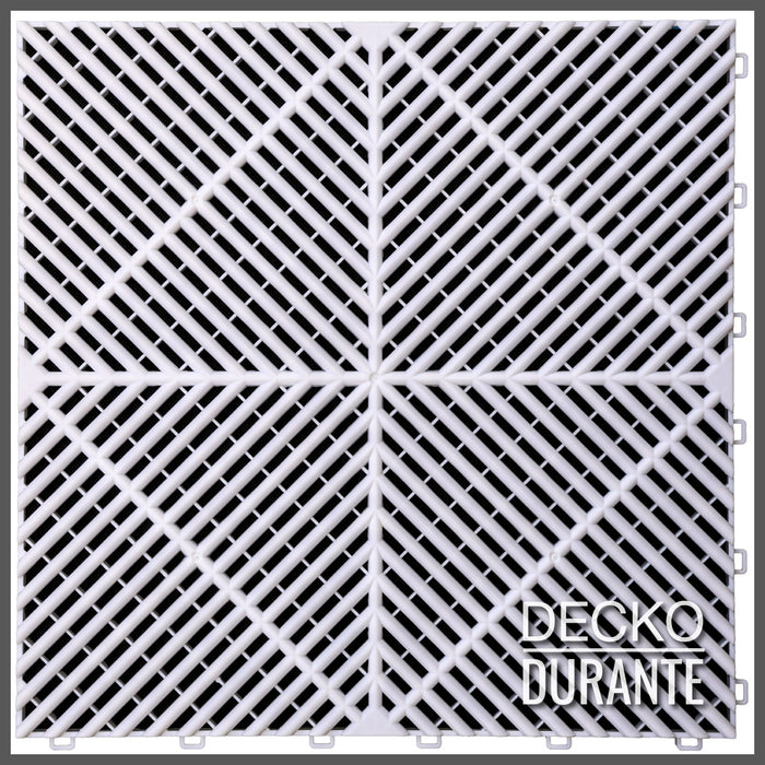 <b>Garage Tile Samples</b> - Interlocking Polypropylene Flooring - Build your Own Selection | DECKO - Fully Refundable (up to 6 items) with FREE Delivery and Return