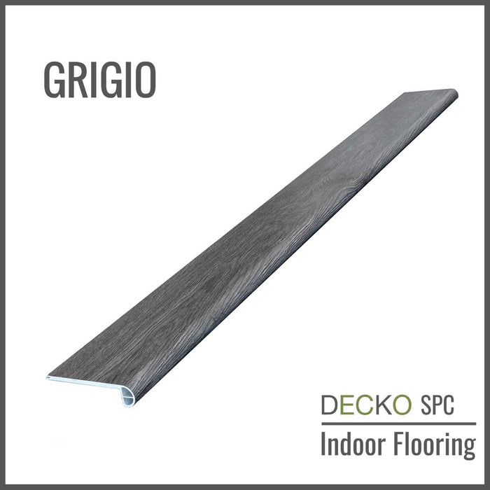 <b>Step Edge Stair Nose</b> - SPC Hybrid Vinyl Plank Flooring - | DECKO