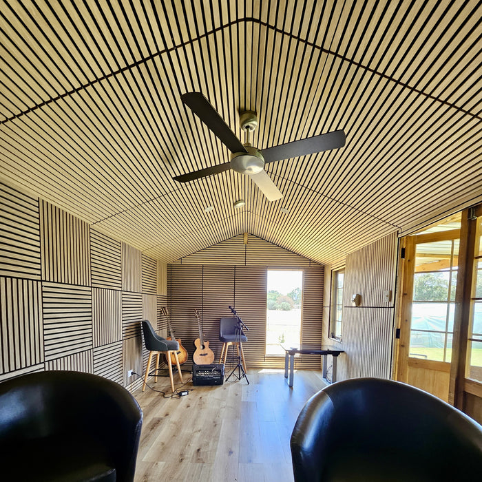 Acoustic Sound Dampening Wall Panels - 1.8 or 2.16 m<sup>2</sup> box | DECKO SOUNDSCAPE <b>Choose Colour & Size</b>