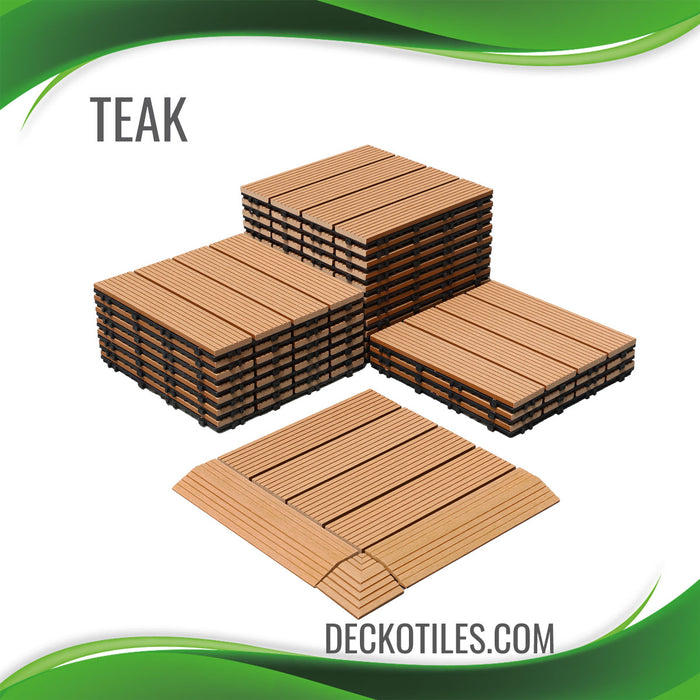 DECKO Premium Tiles - <strong>Select Colour</strong> - 300/300/20 - Price/Box of 11