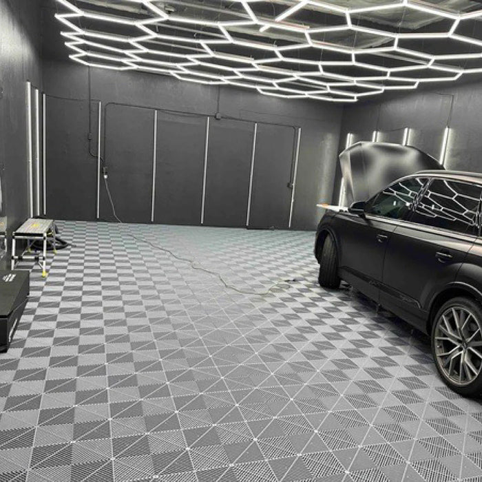 Garage Tile <b>Expo Kits</b> - Interlocking Polypropylene Flooring - | DECKO <b>DURANTE</b>