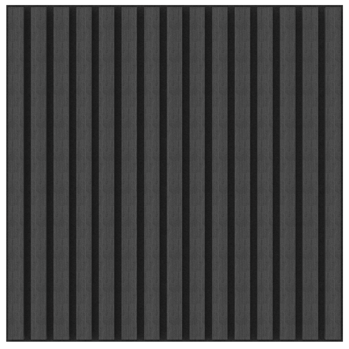 Acoustic Sound Dampening Wall Panels - <b>EBONY Square</b> - box of 5 panels (600x600mm) <b>1.8 m<sup>2</sup></b> coverage | DECKO SOUNDSCAPE