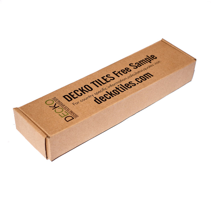Deck Tile <b>Sample Pack</b> - Premium WPC Interlocking | DECKO - with Free Delivery