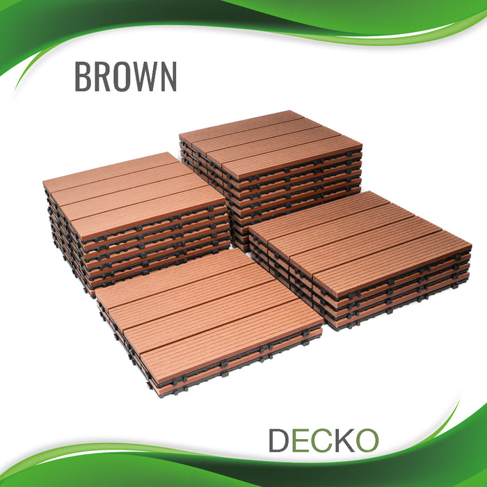 Deck Tile <b>Sample Pack</b> - Premium WPC Interlocking | DECKO - with Free Delivery
