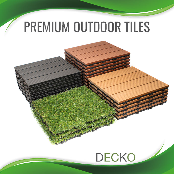 Deck Tile <b>Sample Pack</b> - Premium WPC Interlocking | DECKO - with Free Delivery