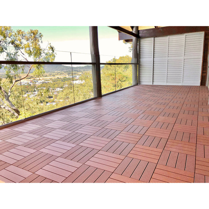 Deck Tile <b>Sample Pack</b> - Premium WPC Interlocking | DECKO - with Free Delivery