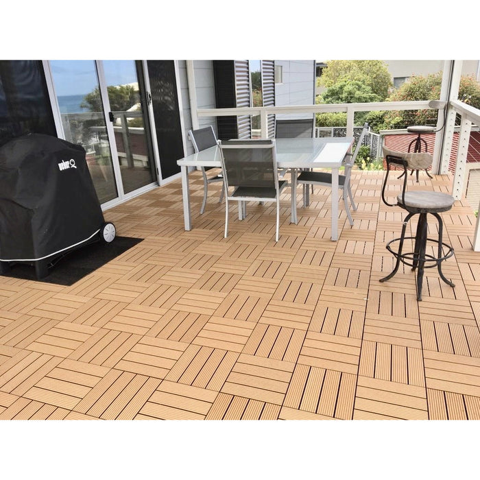 Deck Tile <b>Sample Pack</b> - Premium WPC Interlocking | DECKO - with Free Delivery