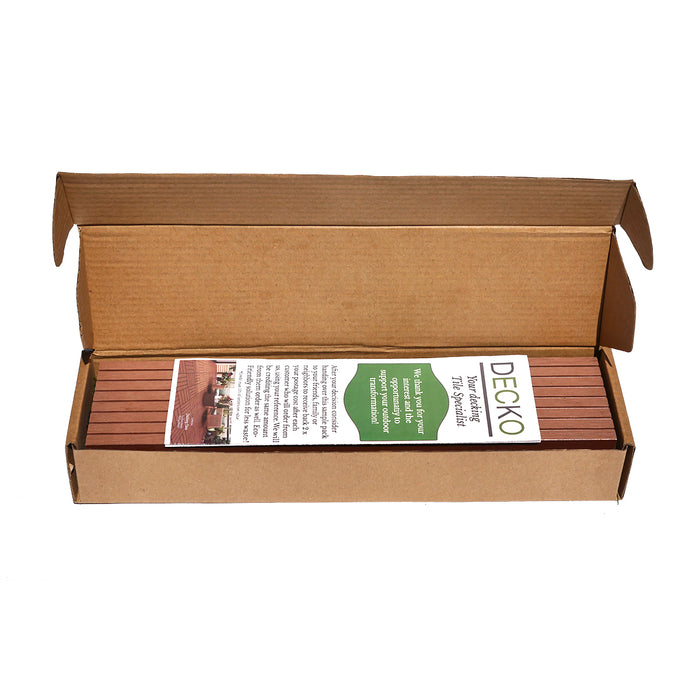 Deck Tile <b>Sample Pack</b> - Premium WPC Interlocking | DECKO - with Free Delivery