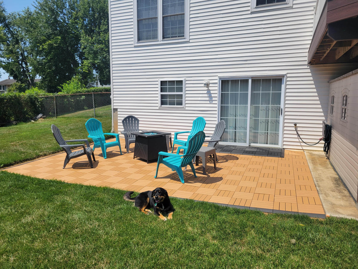 Decko Background Creating the Perfect Patio with DECKO Tiles — DECKO New Zealand