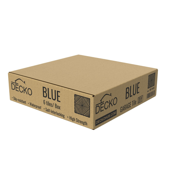 BLUE - DECKO Durante N Tile - (Box with 6 tiles)