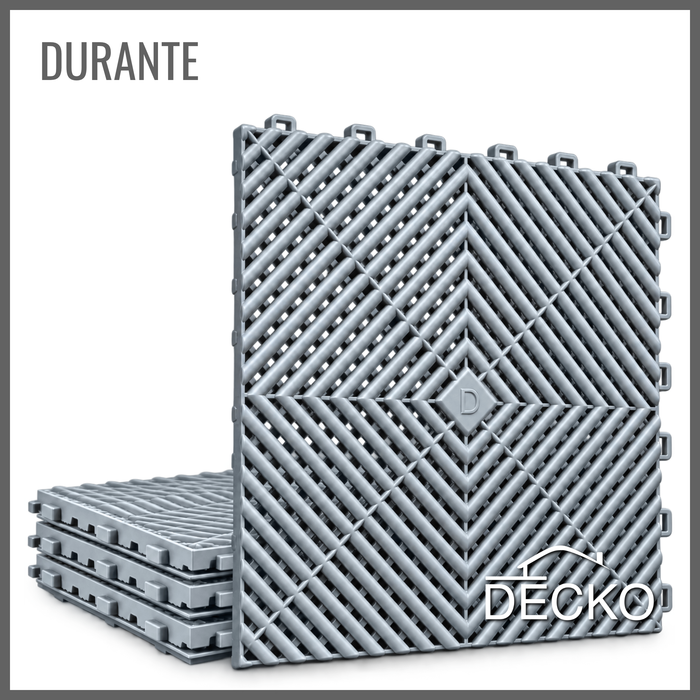 DECKO Durante Nextgen garage tile - Gray