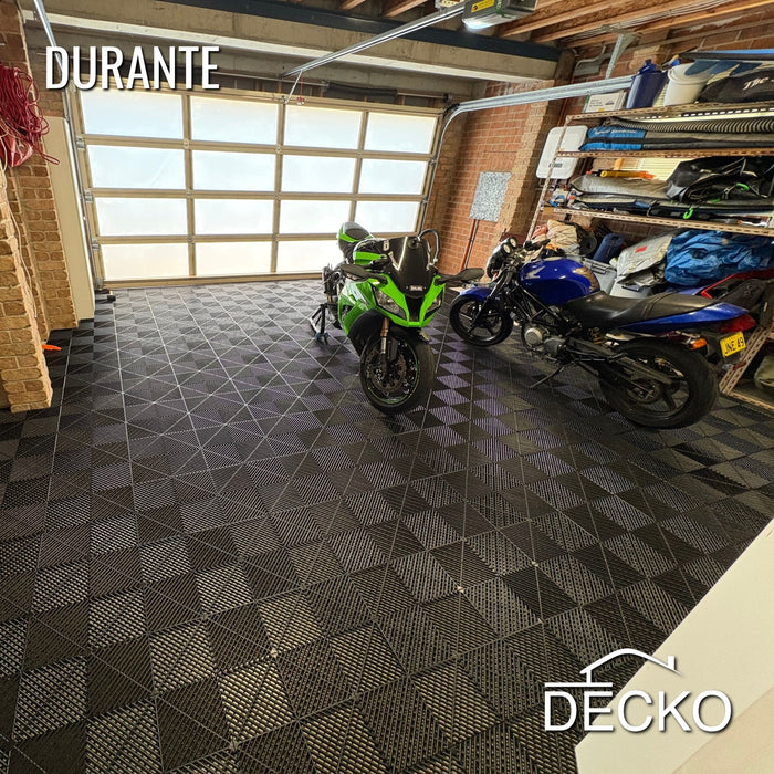 BLACK - DECKO Durante Nextgen Tile -(Box with 6 tiles)