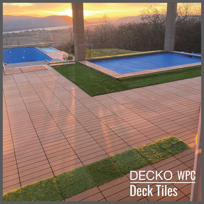DECKO Premium Tiles - <b>Select Colour</b> - 300/300/20 - Price/Tile