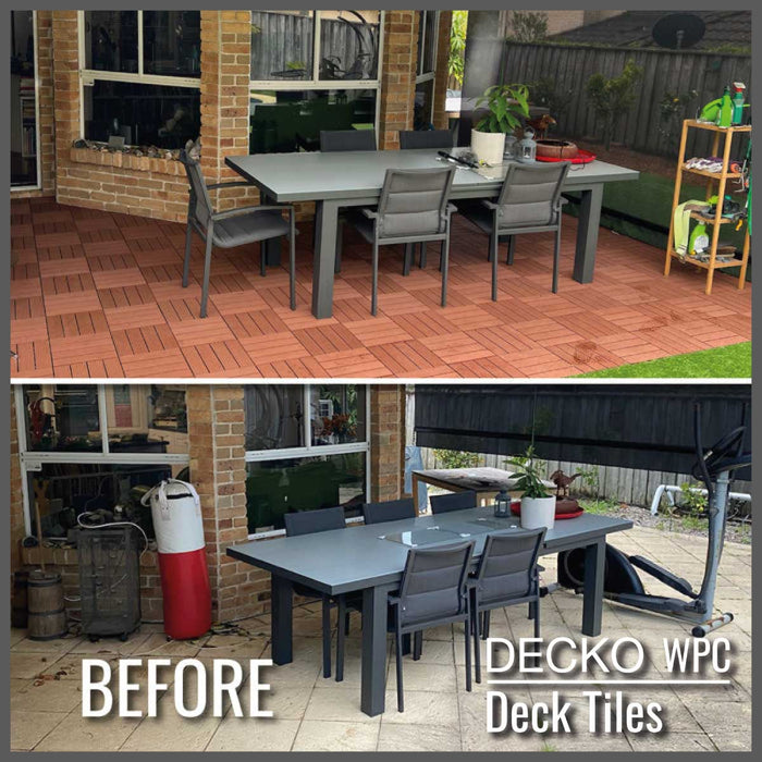 DECKO Premium Tiles - <b>Select Colour</b> - 300/300/20 - Price/Tile