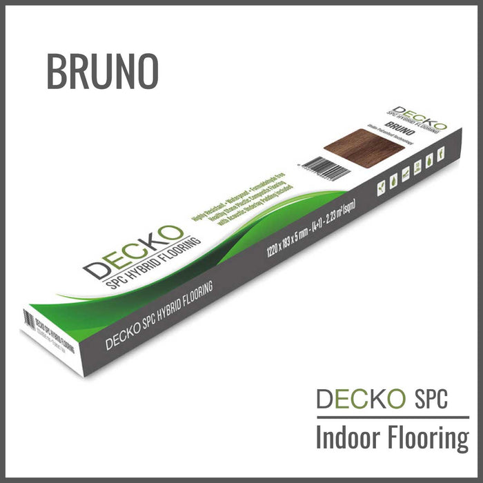 DECKO SPC Flooring - <b>BRUNO</b> - Price/Box (2.23 SQM/Box)