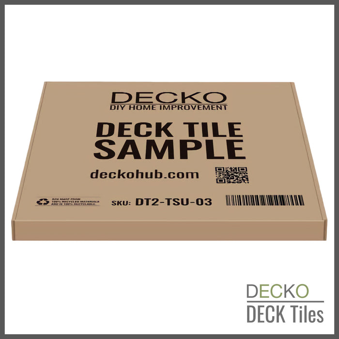 DECKO Tiles <b>Full Tile Sample</b> with Free Delivery (one/address only)