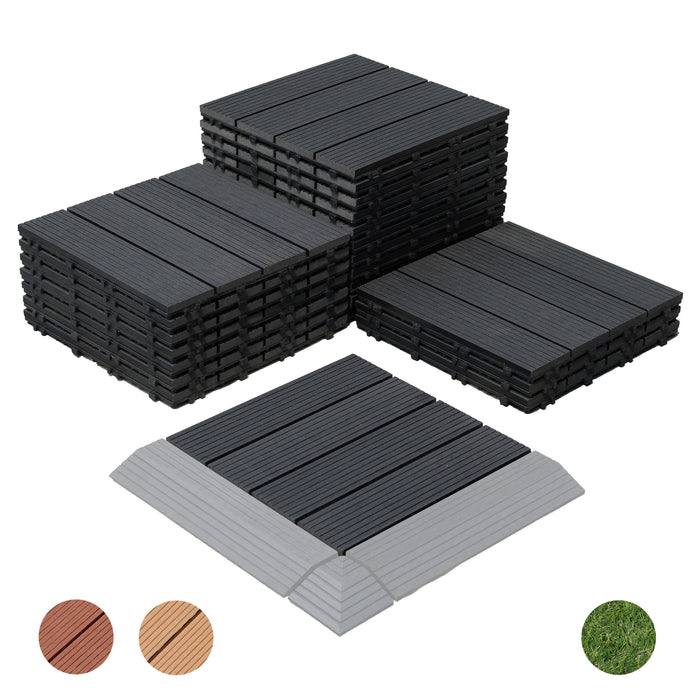 DECKO Premium Tiles - <b>Select Colour</b> - 300/300/20 - Price/Tile