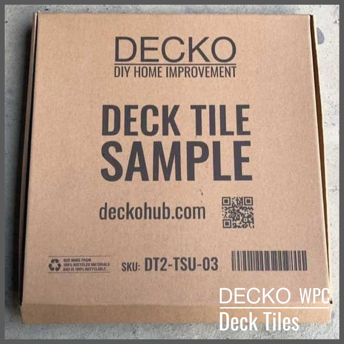 DECKO Tiles <b>Colour Sample</b> with Free Delivery