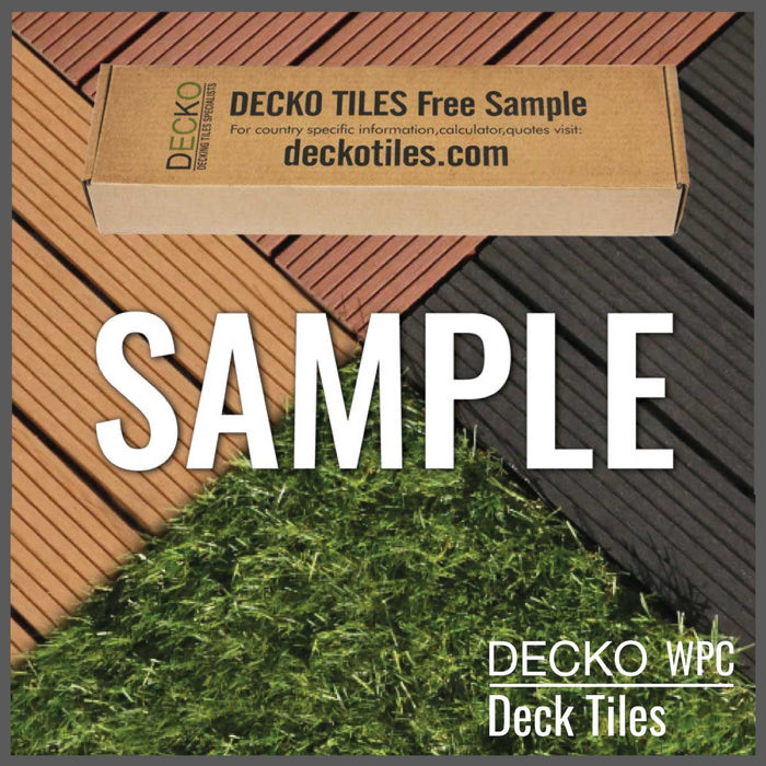 DECKO Tiles <b>Colour Sample</b> with Free Delivery