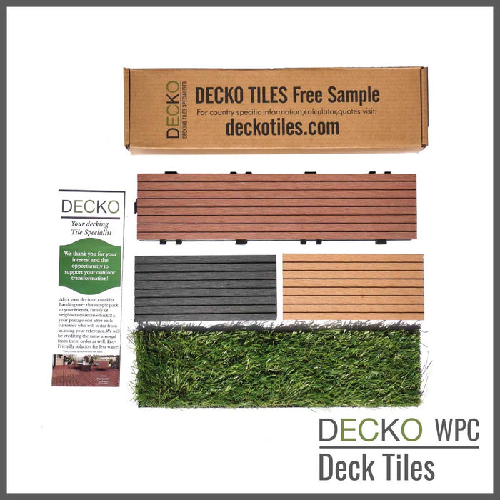 DECKO Tiles <b>Colour Sample</b> with Free Delivery