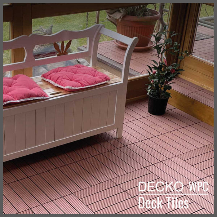 DECKO Premium Tiles - <b>Select Colour</b> - 300/300/20 - Price/Tile