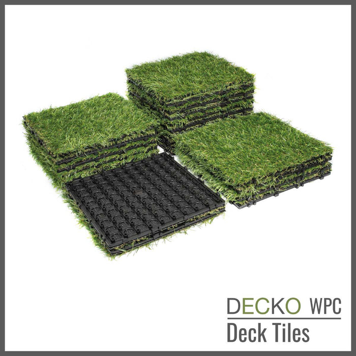 DECKO Premium Tiles - <b>GRASS</b> - 300/300/20 - Price/Tile