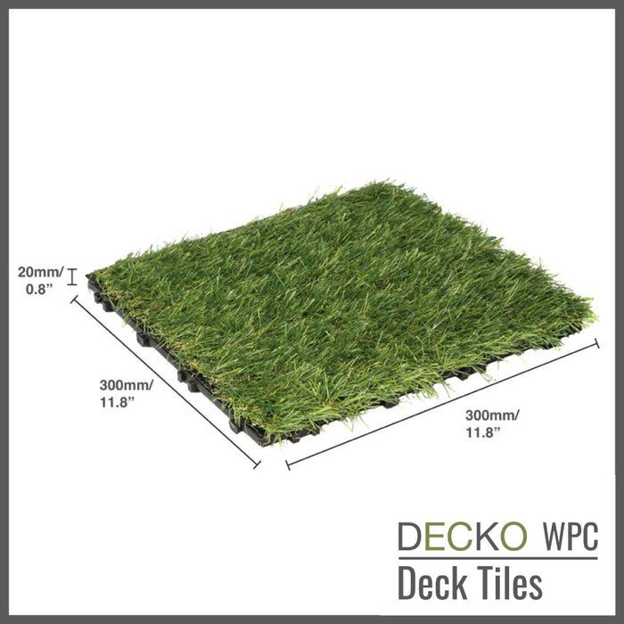 DECKO Premium Tiles - <b>Select Colour</b> - 300/300/20 - Price/Tile