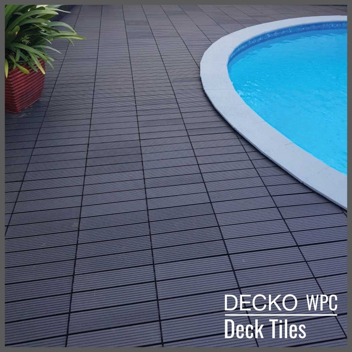 DECKO Premium Tiles - <b>Select Colour</b> - 300/300/20 - Price/Tile