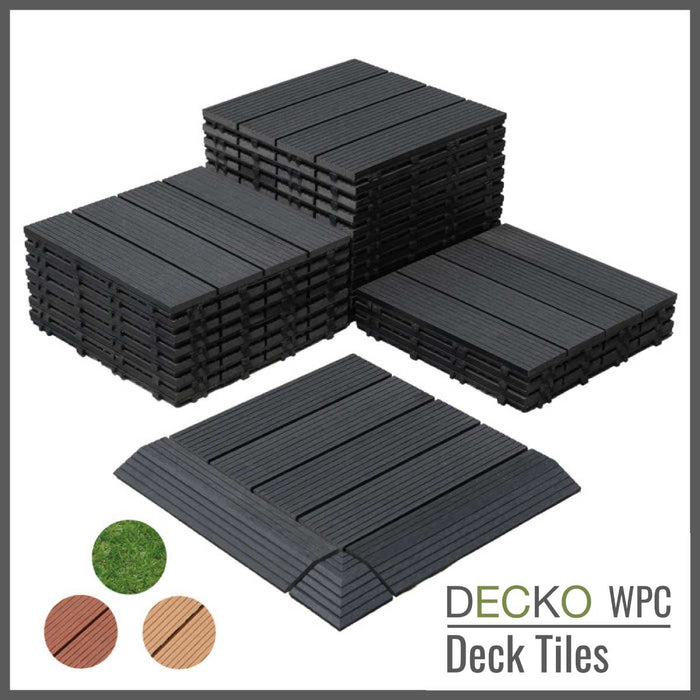 DECKO Premium Tiles - <b>Select Colour</b> - 300/300/20 - Price/Tile