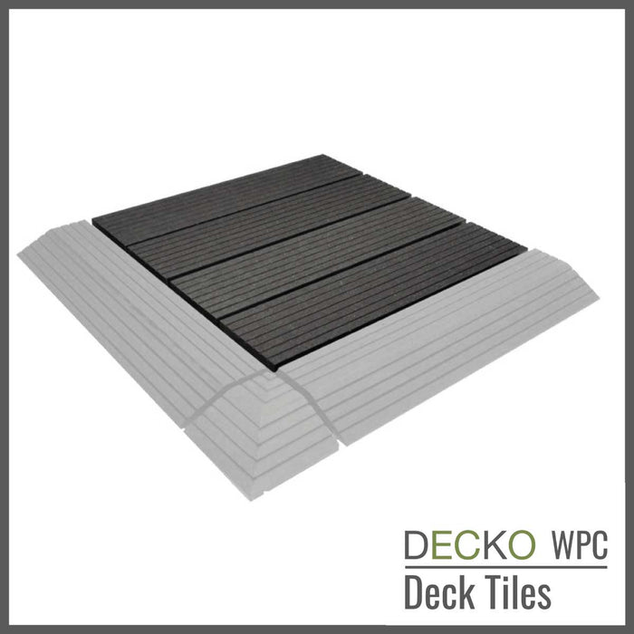 DECKO Premium Tiles - <b>Select Colour</b> - 300/300/20 - Price/Tile