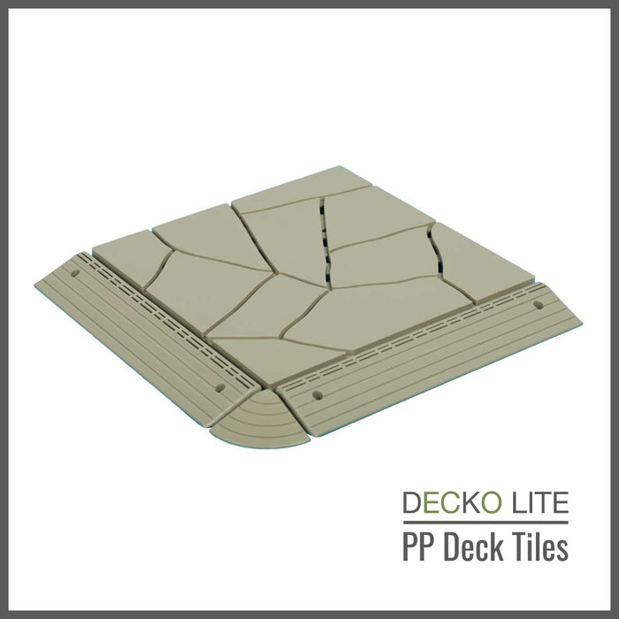 Deck Tiles - Build your Own <b>SAMPLE PACK</b> - Interlocking PP Flooring | DECKO Lite - Fully Refundable (up to 6 items)
