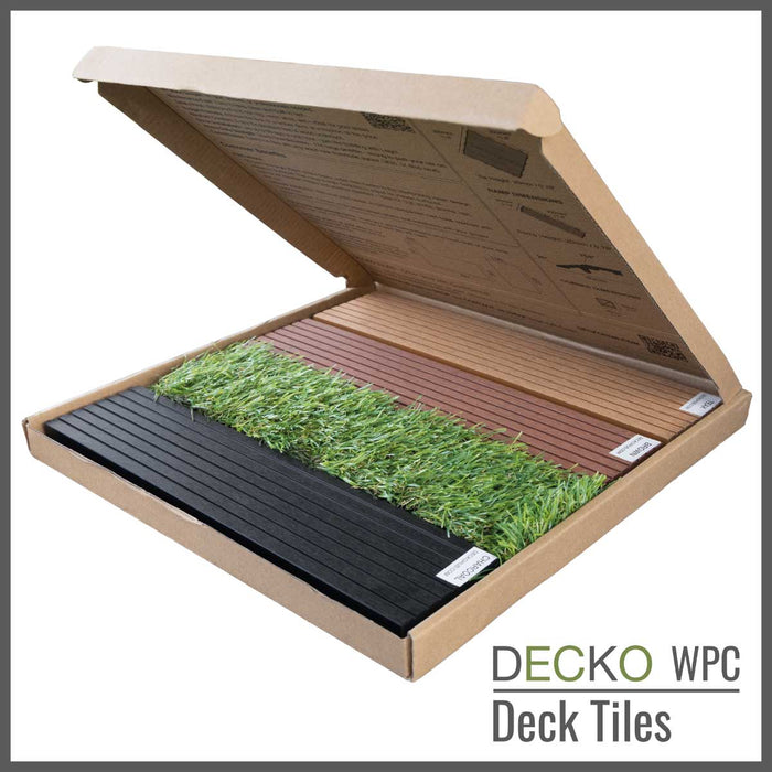 <b>Deck Tile Sample</b> - Full Size - Premium WPC Interlocking | DECKO - with Free Delivery