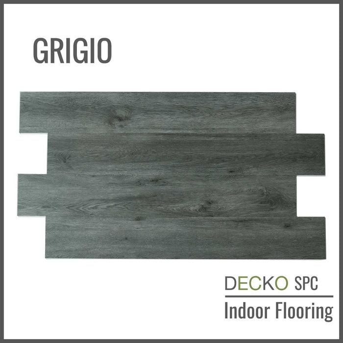 DECKO SPC Flooring - <b>GRIGIO</b> - Price/Box (2.23 SQM/Box)