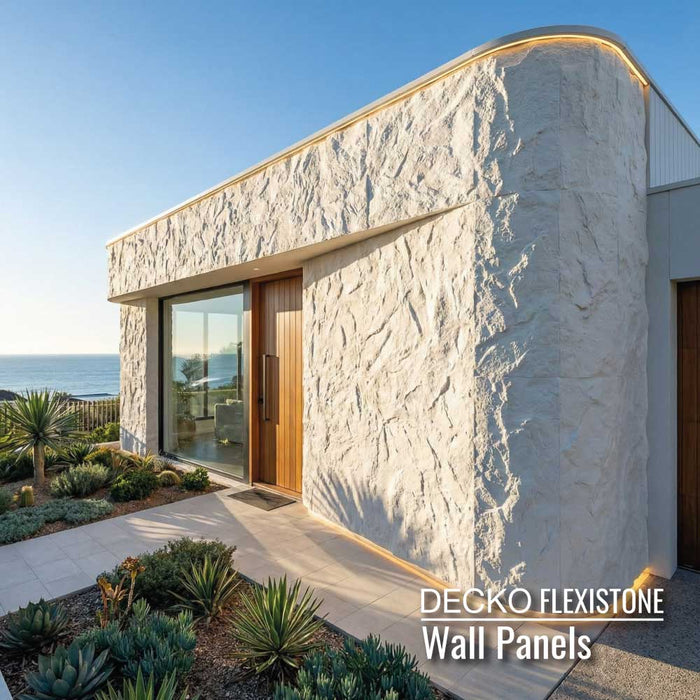 Flexible 3D Stone Wall Panels - <b> DECKO Flexistone - MAXI GRECO</b> - Custom sizes up to 3000x1200mm