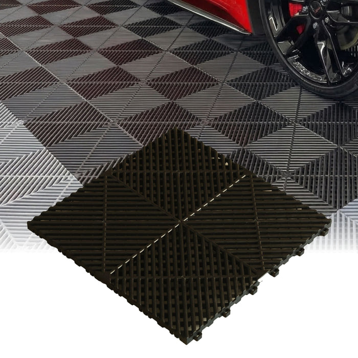 BLACK - DECKO Durante N Tile -(Box with 6 tiles)