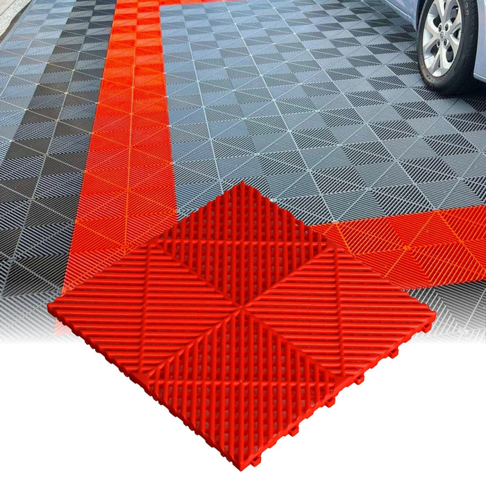 RED - DECKO Durante N Tile - (Box with 6 tiles)