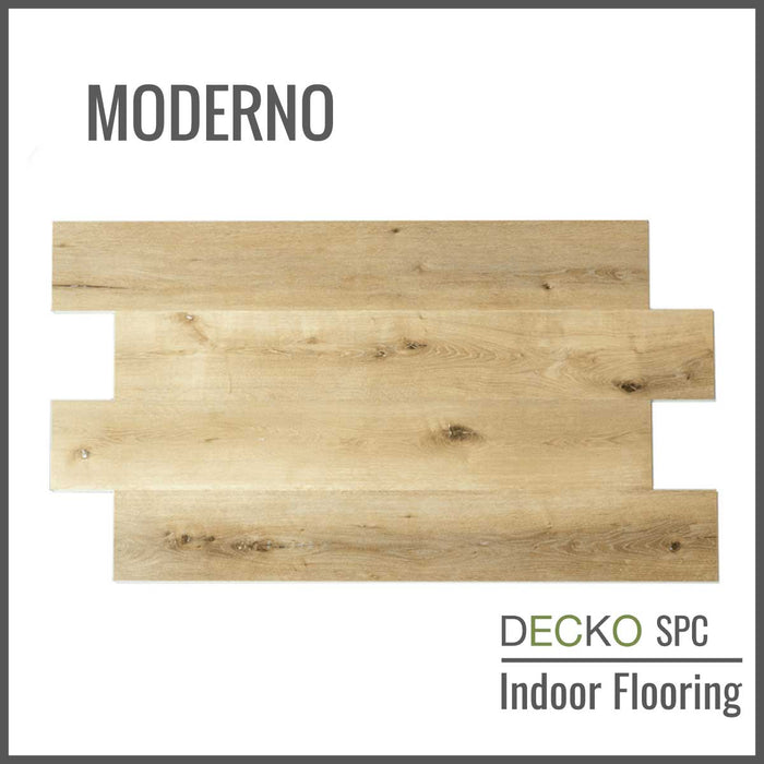 DECKO SPC Hybrid Flooring - <b>MODERNO</b> - Price/Box (2.23 SQM/Box)