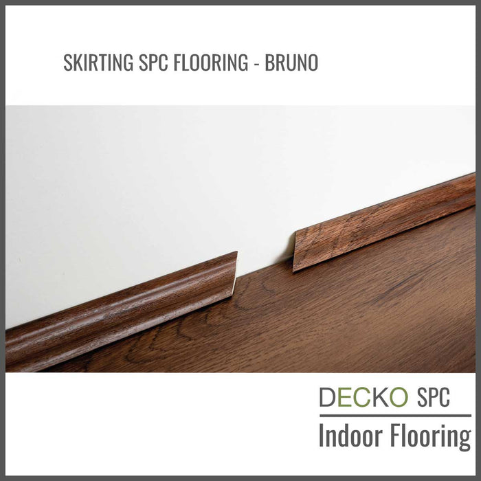 <b>SKIRTING</b> for DECKO SPC Hybrid Flooring - 1220 long piece - Price/Piece