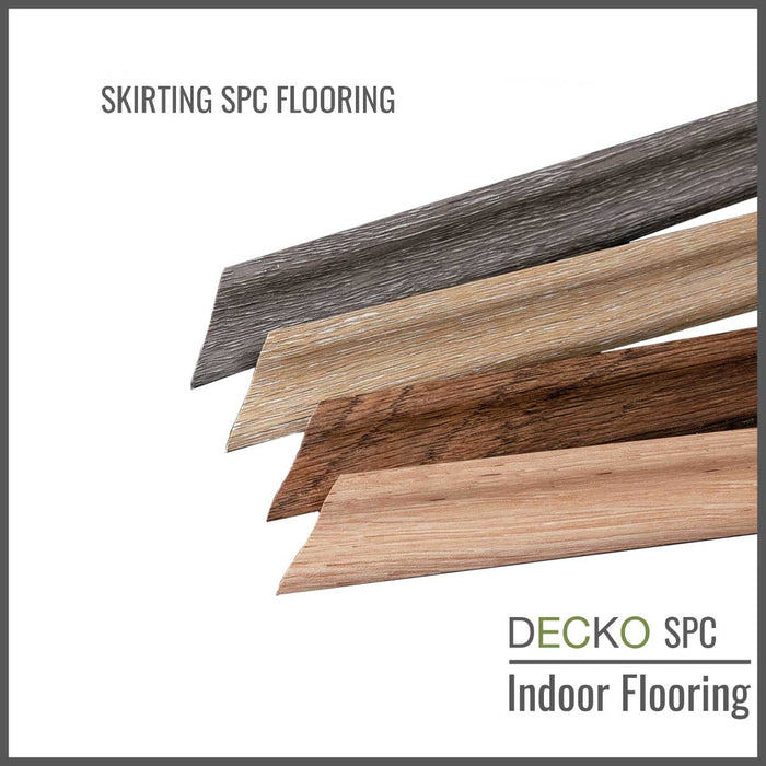 <b>SKIRTING</b> for DECKO SPC Hybrid Flooring - 1220 long piece - Price/Piece