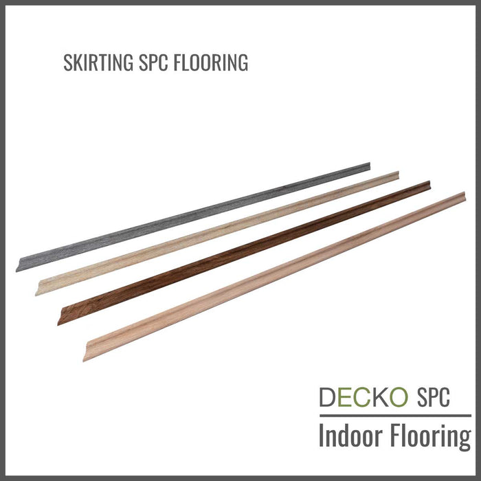 <b>SKIRTING</b> for DECKO SPC Hybrid Flooring - 1220 long piece - Price/Piece