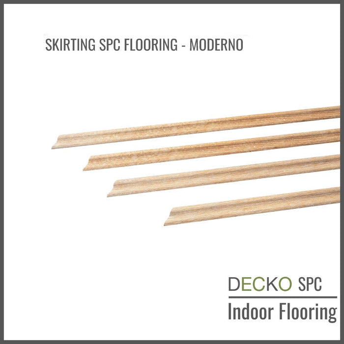 <b>SKIRTING</b> for DECKO SPC Hybrid Flooring - 1220 long piece - Price/Piece