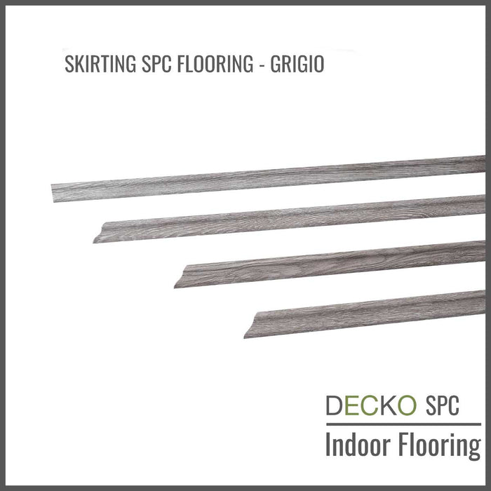 <b>SKIRTING</b> for DECKO SPC Hybrid Flooring - 1220 long piece - Price/Piece
